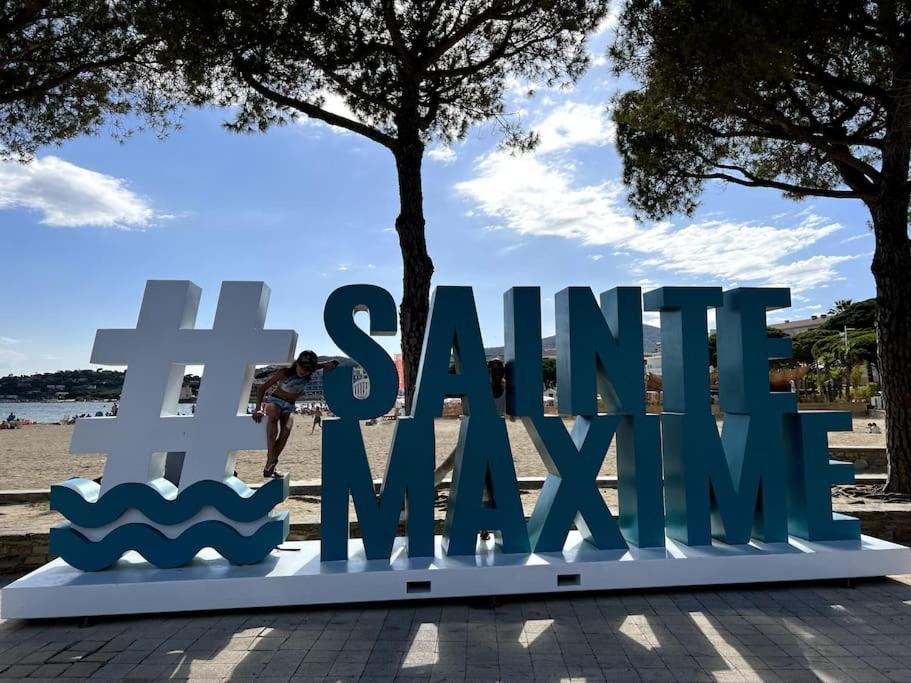 Grand Mas Provencal, A 200m, Parking Prive Ferme, Piscine Chauffee Villa Sainte-Maxime